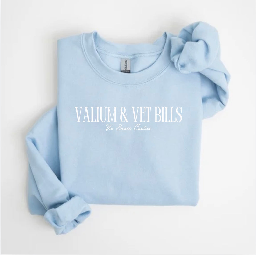 Valium & Vet Bills