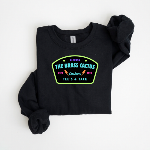 The Brass Cactus Customs Crewneck